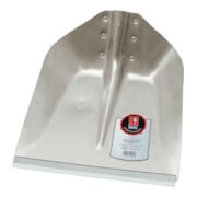 Idealspaten Hallenser Randschaufel Favorit mit Schutzkante ohne Stiel 380 x 380 mm