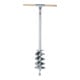 Idealspaten Main Perceuse avec Manche en Acier 150 mm-1
