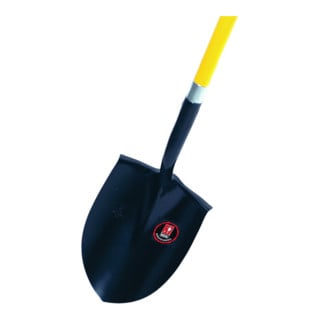 Idealspaten Petite pelle à bêcher noire en fibre de verre