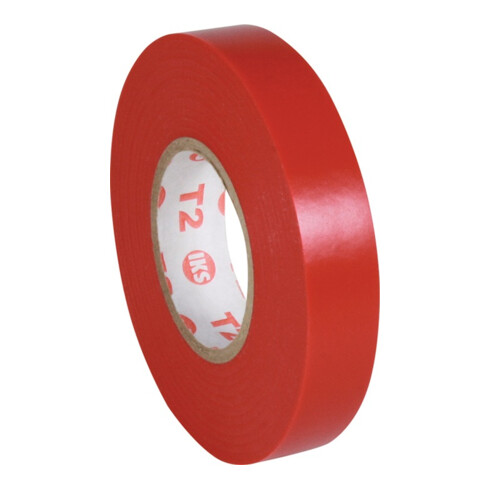 IKS Isolierband E91 rot L.33m B.19mm Rl.
