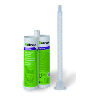 ILLBRUCK Mousse de cadre 2K FM790 210 ml B2 beige double cartouche