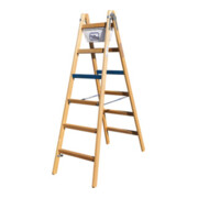 ILLER-LEITER Breitsprossenstehleiter Professional 2x4 Sp. 1104-7