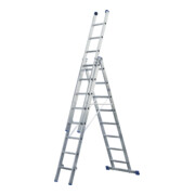 ILLER-LEITER Échelle polyvalente en aluminium 3 pièces 3x8 marches 53008-1