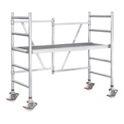 ILLER-LEITER Klappgerüst Eurostars 0,75 x 1,70 m Arbeitshöhe 3,00 m