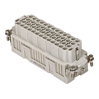 ILME Insert de broches CPM 06 6 pôles avec connexion à vis 35A 400/690V Argent