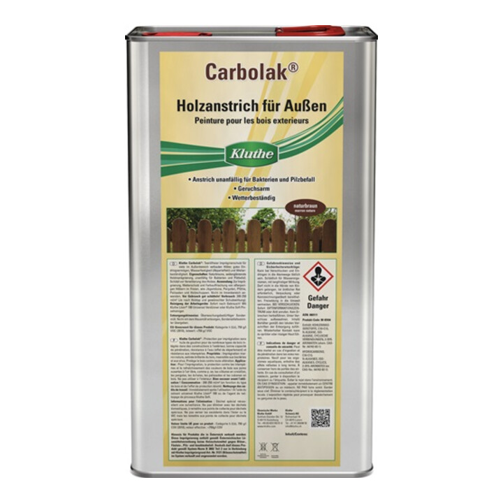 Imprägniermittel Carbolak® naturbraun 5l Kanister KLUTHE