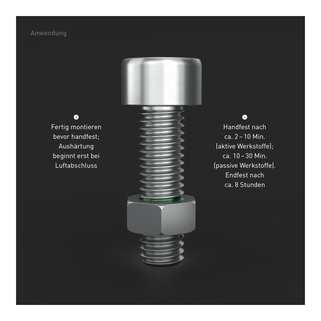 INBUS® 79680 Schraubensicherung hochfest, 20g — Made in Germany