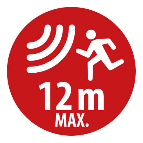 Infrarood bewegingsmelder PIR 180 IP44 Antraciet