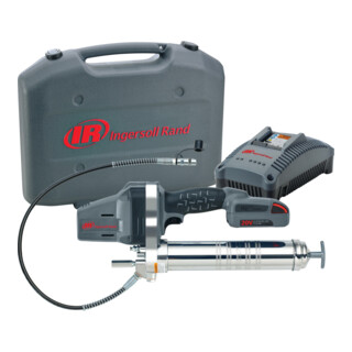Ingersoll Rand Akku-Fettpresse Kit LUB5130-K12-EU, Ladegerät, Akku und im Tragekoffer
