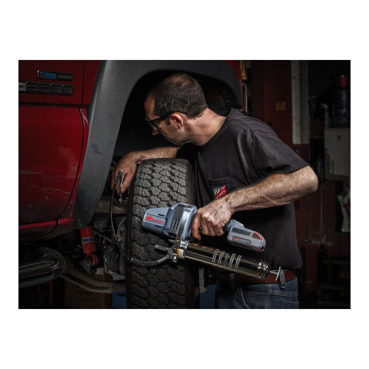 Ingersoll Rand Akku-Fettpresse Kit LUB5130-K12-EU, Ladegerät, Akku und im Tragekoffer