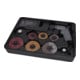 Ingersoll Rand Druckluft-Mini-Miniflächenschleifer Set 3103KA-1