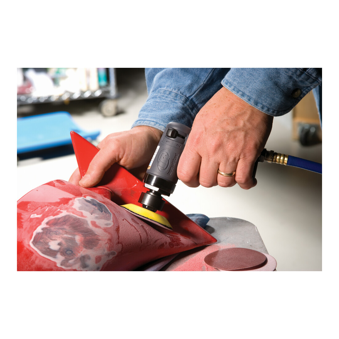 Ingersoll Rand Druckluft-Mini-Orbitalschleifer 3128XPA