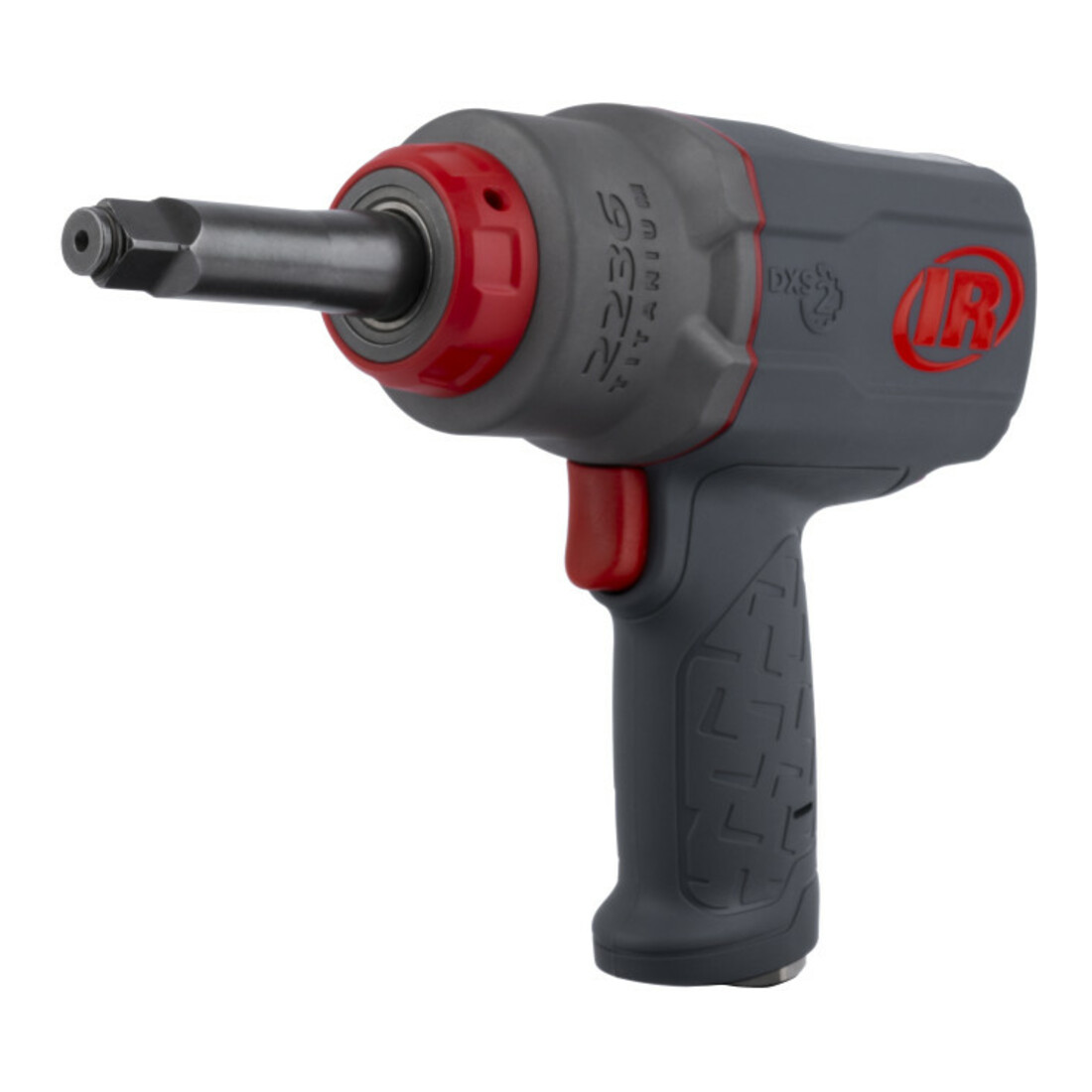 Ingersoll Rand Druckluft-Schlagschrauber 2236QTIMAX-2 1/2" mit 2" verlängertem Spindelaufsatz und patentiertem DXS2