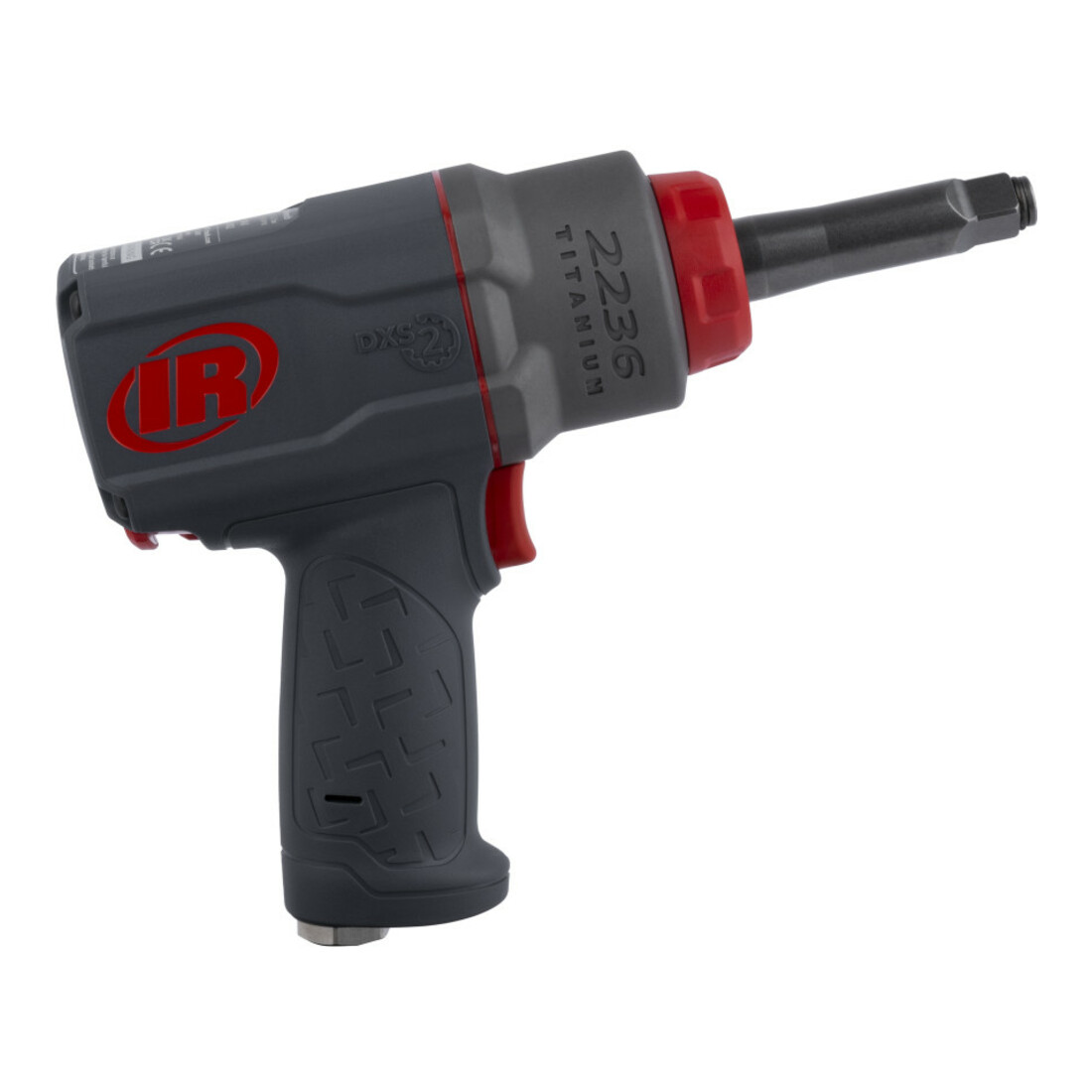 Ingersoll Rand Druckluft-Schlagschrauber 2236QTIMAX-2 1/2" mit 2" verlängertem Spindelaufsatz und patentiertem DXS2