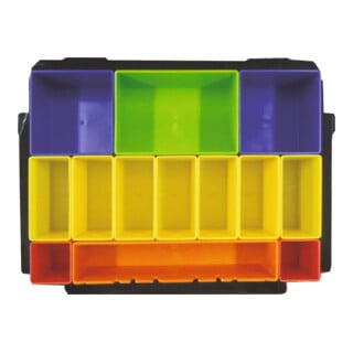 Insert coffret avec cases de couleur Makita P-83652