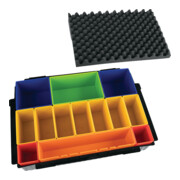 Insert coffret avec cases de couleur Makita P-83652-3