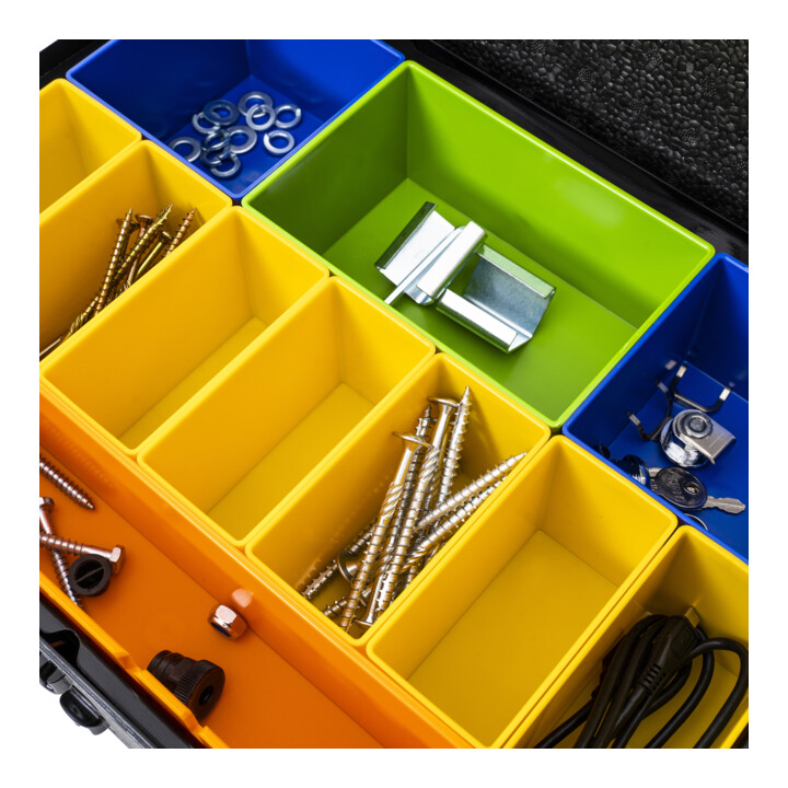 Insert compartimenté STIER pour Systainer I T-LOC avec plateau-couvercle