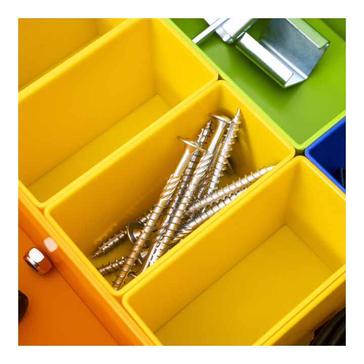 Insert compartimenté STIER pour Systainer I T-LOC avec plateau-couvercle