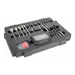 Insert d'accessoires STIER pour Systainer Classic, garni, 62 pièces