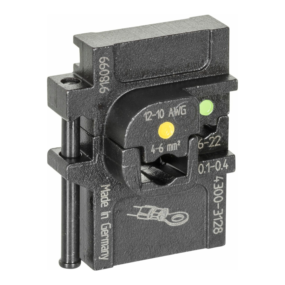 Insert de module Gedore pour cosses isolées 0,1-0,4/4-6