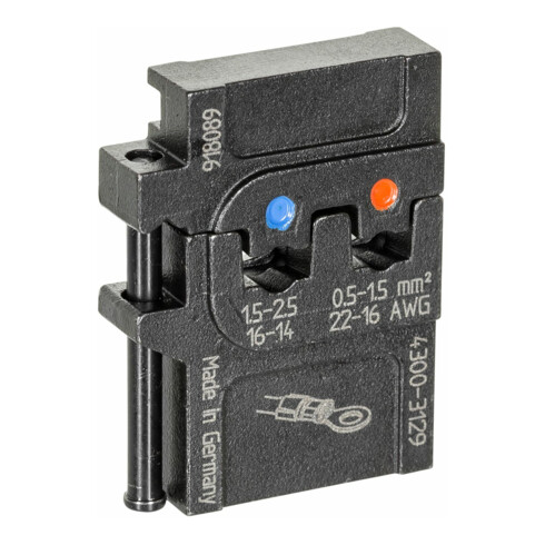 Insert de module Gedore pour cosses isolées 0,1-0,4/4-6
