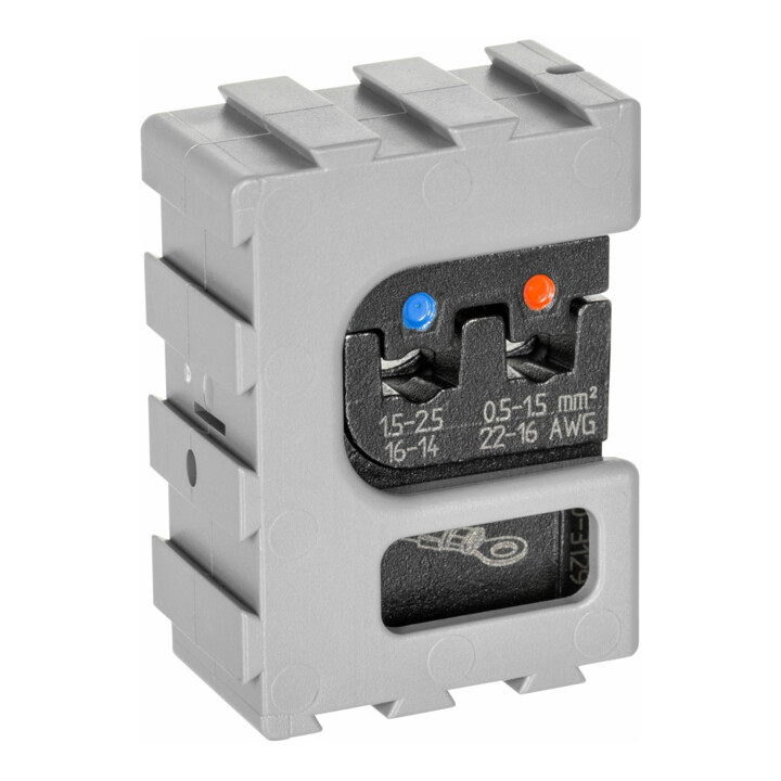 Insert de module Gedore pour cosses isolées 0,1-0,4/4-6
