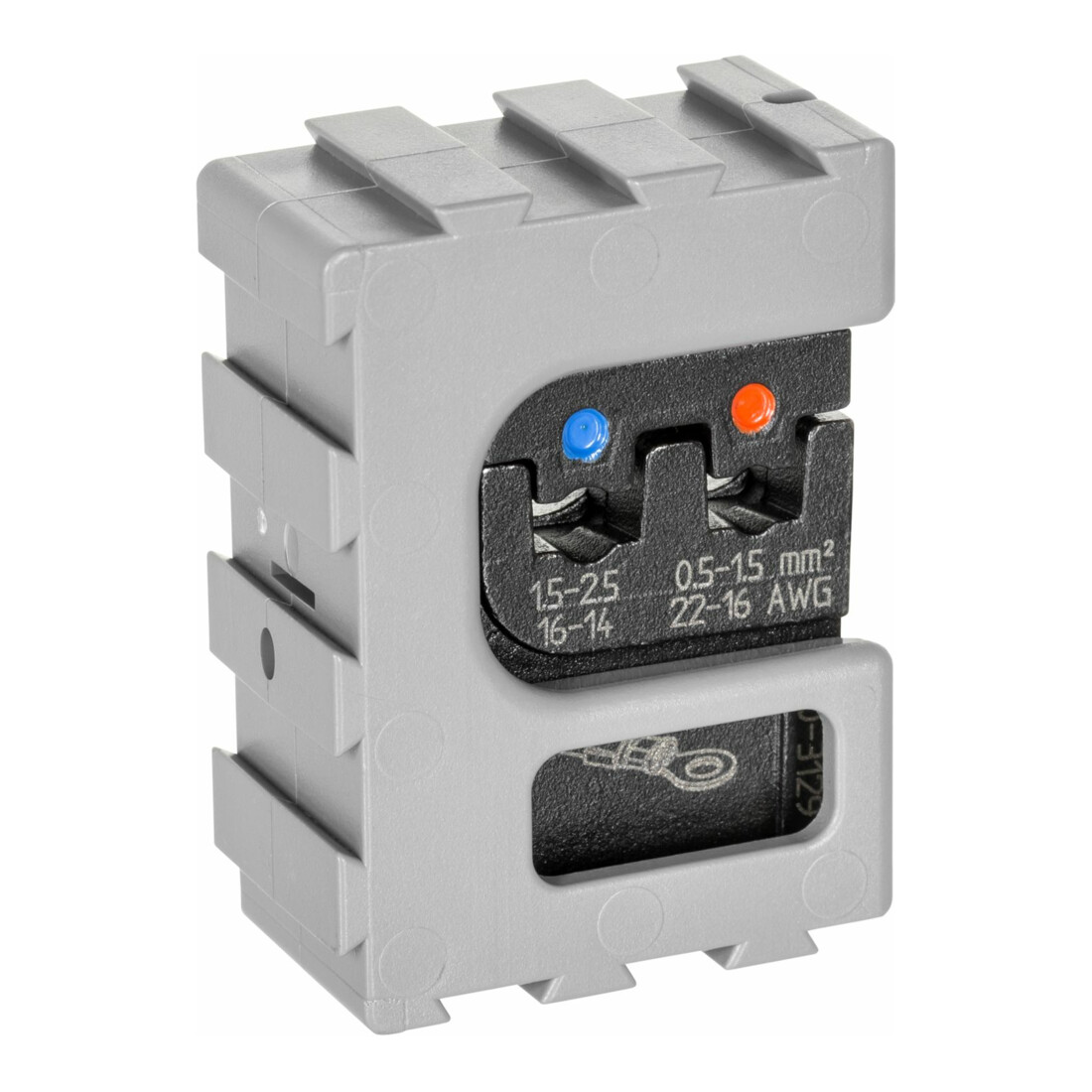 Insert de module Gedore pour cosses isolées 0,1-0,4/4-6