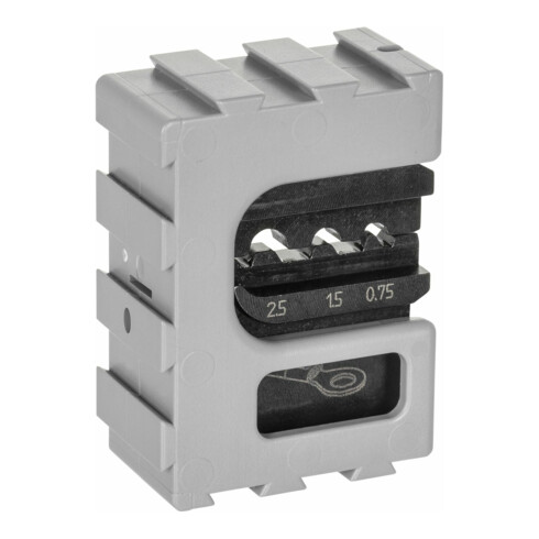 Insert de module Gedore pour les cosses de câble non isolées 0,75/1,5/2,5