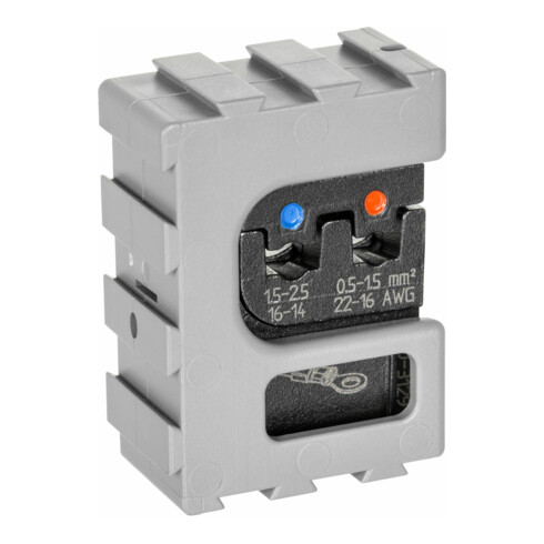Insert de module Gedore pour les cosses isolées 0,5-1,5/1,5-2,5