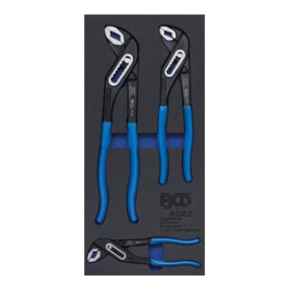 Insert de servante d'atelier 1/3 : Clé à pompe à eau 3 pièces BGS