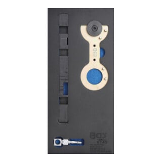 Insert de servante d'atelier 1/3 : Coffret de calage de double arbre à cames BMW M52TU / M54 / M56 BGS