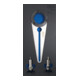 Insert de servante d'atelier 1/3 : Coffret de calage de poulie de vilebrequin pour BMW N47 BGS-1