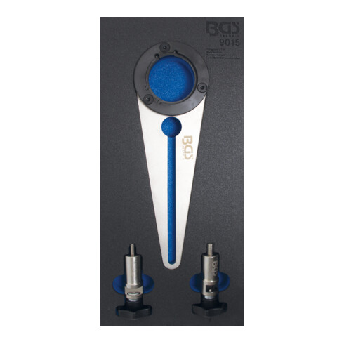 Insert de servante d'atelier 1/3 : Coffret de calage de poulie de vilebrequin pour BMW N47 BGS