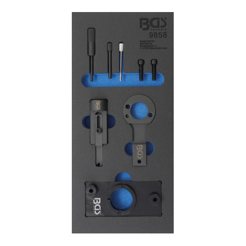 BGS Insert de servante d'atelier 1/3 : Coffret de calage pour Opel 2.0 CDTi/EcoFLEX