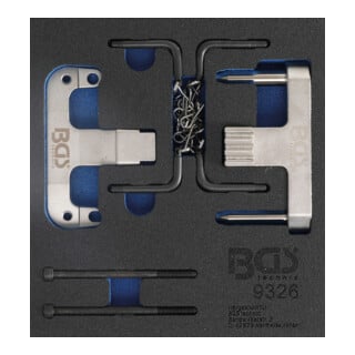 Insert de servante d'atelier 1/6 : Coffret de calage Mercedes-Benz / Chrysler Kraftmann