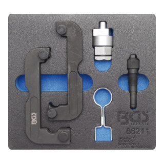 Insert de servante d'atelier 1/6 : Coffret de calage pour Audi 2.4 / 2.8 / 3.0 TFSI Kraftmann
