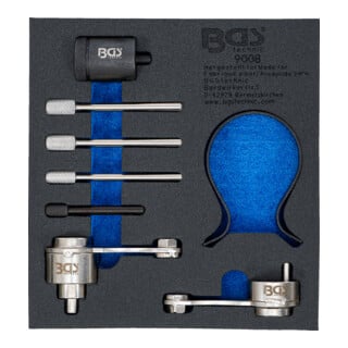 Insert de servante d'atelier 1/6 : Coffret de calage pour Jaguar, Land Rover 2.7, 3.0 TD V6 BGS
