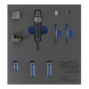 Insert de servante d'atelier 1/6 : Jeu complémentaire pour riveteuse pour chaîne (art. 8501) convient pour boulons de chaîne 3 mm BGS