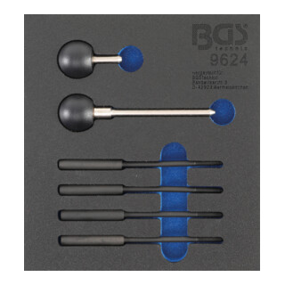 Insert de servante d'atelier 1/6 : Outil de fixation de vilebrequin pour Porsche Boxster, 911 M96 BGS