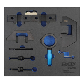 Insert de servante d’atelier 2/3 : Coffret de calage pour BMW M42, M43, M50, M52, M60, M51 Kraftmann