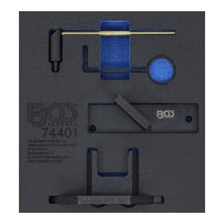 Insert de servante d’atelier BGS 1/6 pour coffret de calage pour Citroën, Peugeot 1.2 GDI PureTech