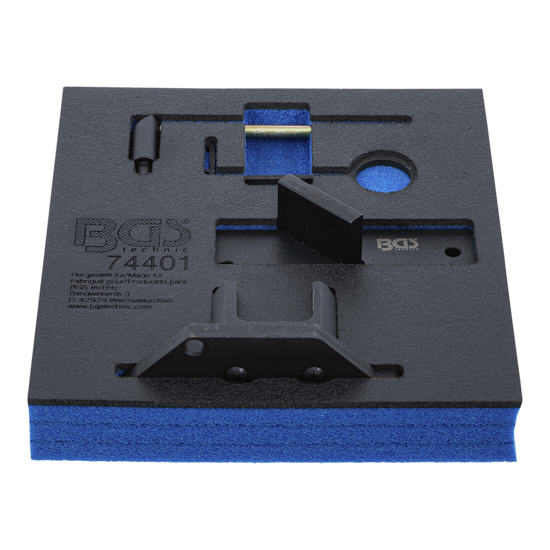 Insert de servante d’atelier BGS 1/6 pour coffret de calage pour Citroën, Peugeot 1.2 GDI PureTech