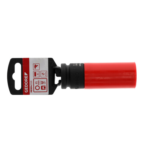 Gedore Clé électrique rouge insert 1/2 SW