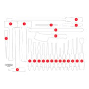 Insert en mousse pour le 811.0022 KS Tools-1