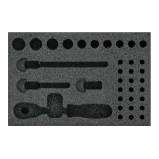 Insert en mousse souple HAZET à 2 composants 163-253L