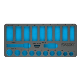 Insert en mousse souple HAZET à 2 composants 163-405L