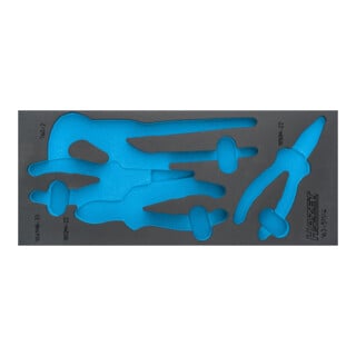 Insert en mousse souple HAZET à 2 composants 163-511L