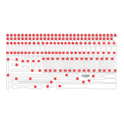 Insert en mousse vide pour 813.0165 KS Tools