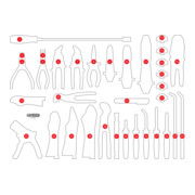 Insert en mousse vide pour 821.0034 KS Tools-1
