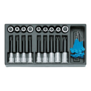 Inserts de tournevis Gedore 1/2" dans le module 1/3 ES (1500 ES-ITX19 LKP)-1
